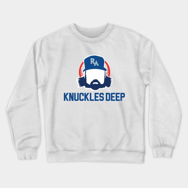 Knukles Deep Crewneck Sweatshirt by son_of_harris